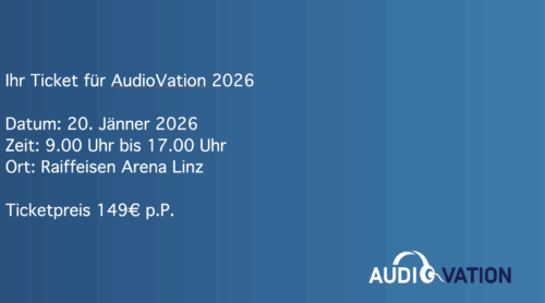 AudioVation 2026 Ticket [Digital]