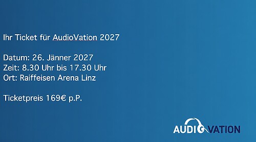 AudioVation 2027 Ticket [Digital]